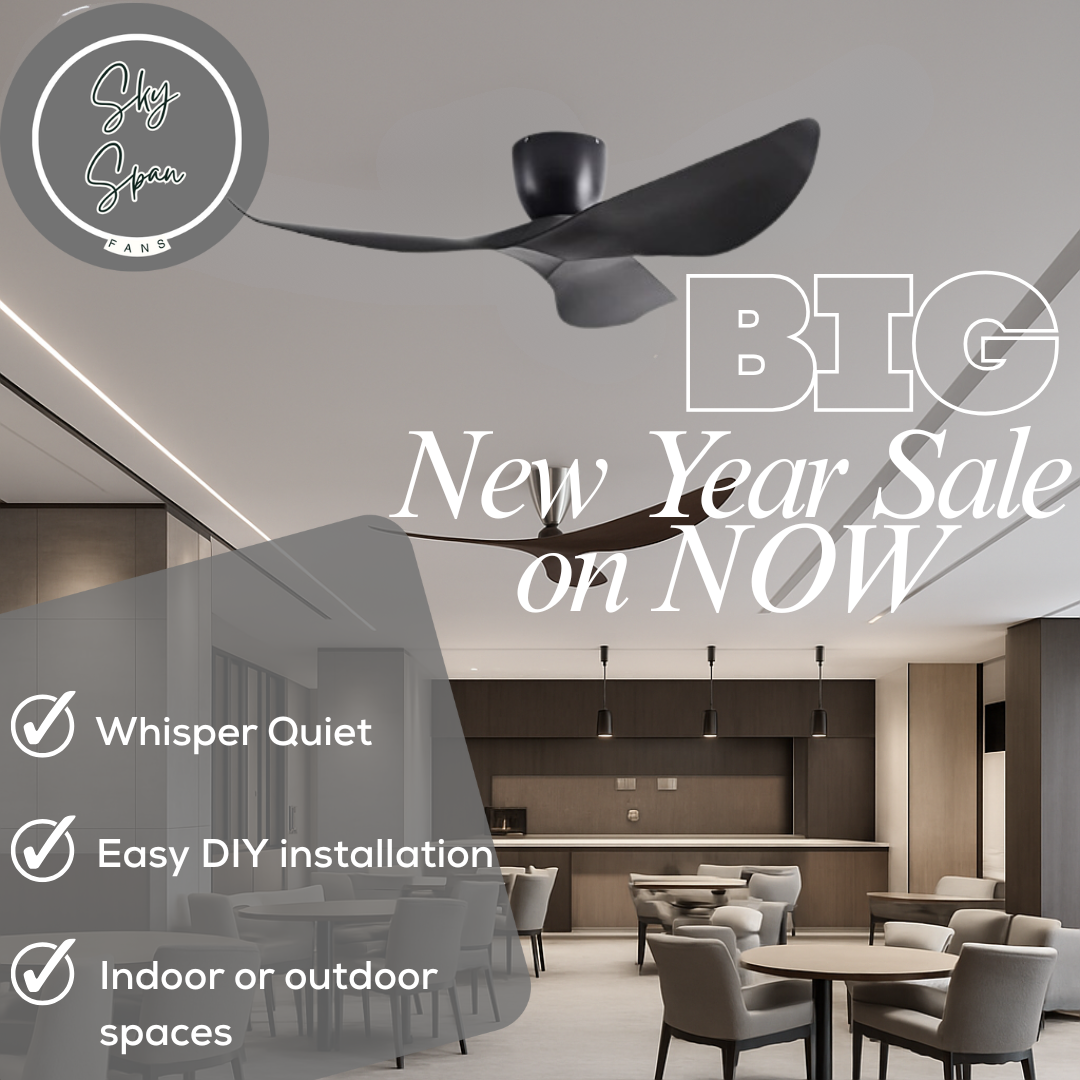 SkySpan Fans - Stylish and modern indoor & outdoor ceiling fans 52"/60"